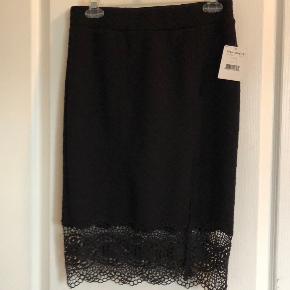 Free people black skirt